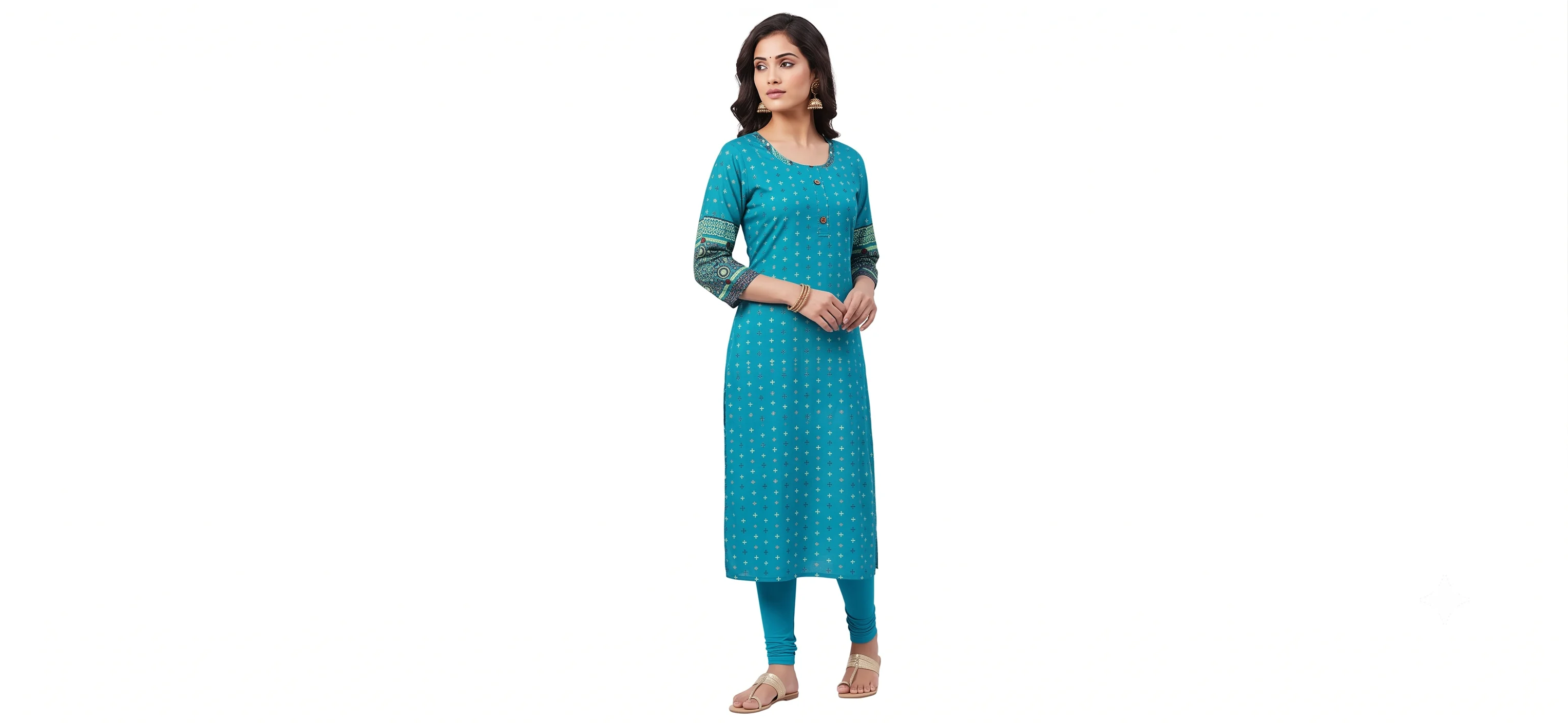 Blue Kurti
